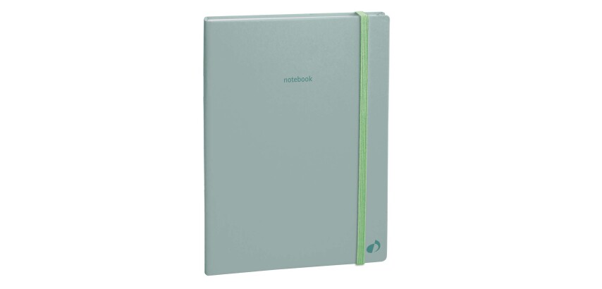 Quo Vadis - Carnet de notes - Pastel - Vert clair - Pages Lignées - 15x21 cm