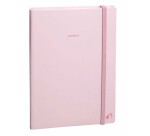 Quo Vadis - Carnet de notes - Pastel - Rose clair - Pages Lignées - 15x21 cm