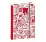 Quo Vadis - Carnet de notes - Docteur Paper - Rouge - Pages Lignées - 15x21 cm