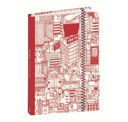 Quo Vadis - Carnet de notes - Docteur Paper - Rouge - Pages Lignées - 15x21 cm
