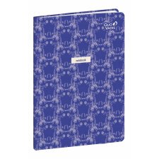 Carnet Dots ligné Quo Vadis - Smooth - 15x21 cm  - Bleuet