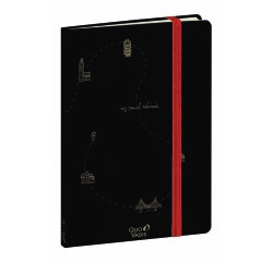 Quo Vadis - Carnet de notes - Carnets thématiques - Noir - Pages Perpétuel - 15x21 cm