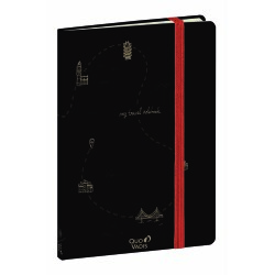 Quo Vadis - Carnet de notes - Carnets thématiques - Noir - Pages Perpétuel - 15x21 cm