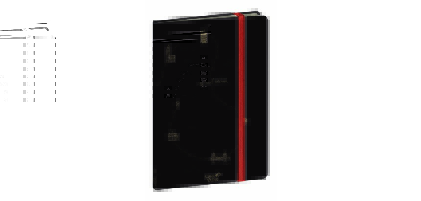 Quo Vadis - Carnet de notes - Carnets thématiques - Noir - Pages Perpétuel - 15x21 cm