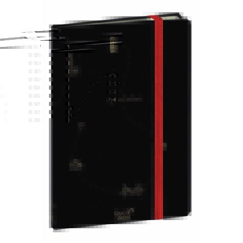 Quo Vadis - Carnet de notes - Carnets thématiques - Noir - Pages Perpétuel - 15x21 cm