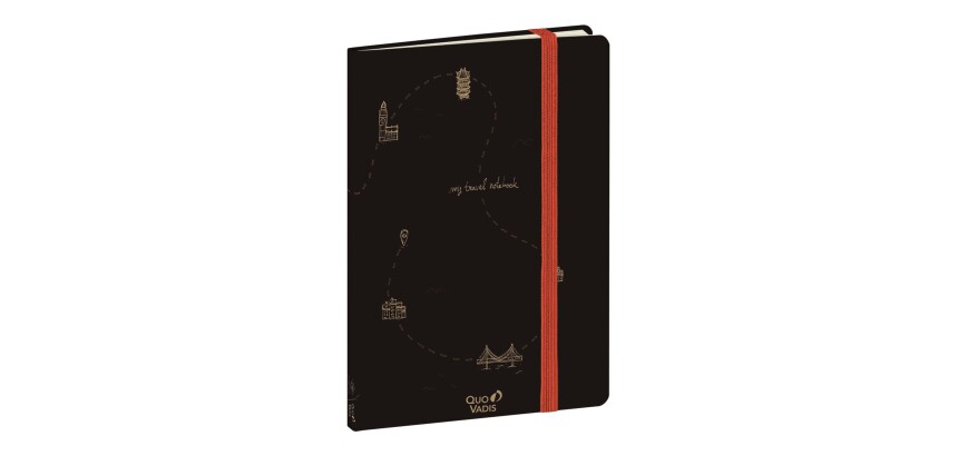 Quo Vadis - Carnet de notes - Carnets thématiques - Noir - Pages Perpétuel - 15x21 cm