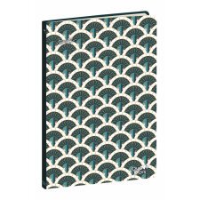 Carnet Dots ligné Quo Vadis - Marguy Adultes - 15x21 cm  - Graphik paon