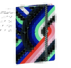 Quo Vadis - Carnet de notes - Papier Tigre - Multicolore - Pages Points (dots) - 15x21 cm - Toile (effet tissé)