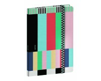 Quo Vadis - Carnet de notes - Papier Tigre - Multicolore - Pages Points (dots) - 15x21 cm - Toile (effet tissé)