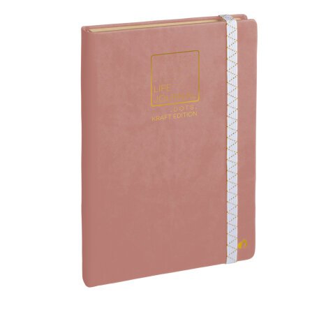 Carnet Dots point noir Quo Vadis - Multilingue - Life Journal - 15x21 cm - avec élastique