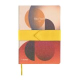 Quo Vadis - Carnet de notes - Français - Iconique - Sphère - Pages Lignées - 15x21 cm   Toile (effet tissé) -