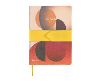 Quo Vadis - Carnet de notes - Français - Iconique - Sphère - Pages Lignées - 15x21 cm   Toile (effet tissé) -