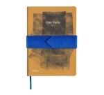 Quo Vadis - Carnet de notes - Français - Iconique - Tampon - Pages Lignées - 15x21 cm   Toile (effet tissé) -