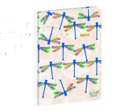 Quo Vadis - Carnet de notes - Fly - Multicolore - Pages Points (dots) et lignées - 15x21 cm