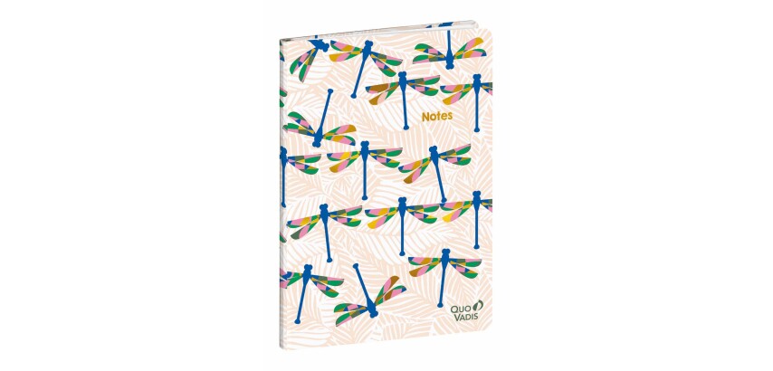 Quo Vadis - Carnet de notes - Fly - Graphic - Pages Points (dots) et lignées - 15x21 cm
