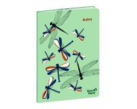 Quo Vadis - Carnet de notes - Fly - Multicolore - Pages Points (dots) et lignées - 15x21 cm