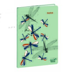 Quo Vadis - Carnet de notes - Fly - Multicolore - Pages Points (dots) et lignées - 15x21 cm