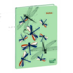 Quo Vadis - Carnet de notes - Fly - Multicolore - Pages Points (dots) et lignées - 15x21 cm