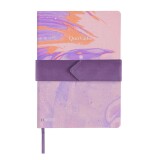 Quo Vadis - Carnet de notes - Français - Iconique - Onde - Pages Lignées - 15x21 cm   Toile (effet tissé) -