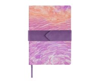 Quo Vadis - Carnet de notes - Français - Iconique - Ecailles - Pages Lignées - 15x21 cm   Toile (effet tissé) -