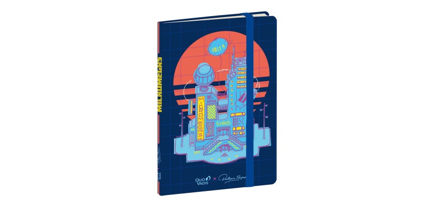 Quo Vadis - Carnet de notes - Docteur Paper - Ville - Pages Lignées - 15x21 cm