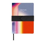 Quo Vadis - Carnet de notes - Français - Iconique - Multicolore - Pages Lignées - 15x21 cm - Toile (effet tissé)