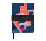 Quo Vadis - Carnet de notes - Français - Iconique - Multicolore - Pages Lignées - 15x21 cm - Toile (effet tissé)