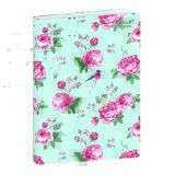 Quo Vadis - Carnet de notes - Stylish - Multicolore - Pages Points (dots) et lignées - 15x21 cm - Toile (effet tissé)