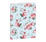 Quo Vadis - Carnet de notes - Stylish - Tapisserie - Pages Points (dots) et lignées - 15x21 cm   Toile (effet tissé)