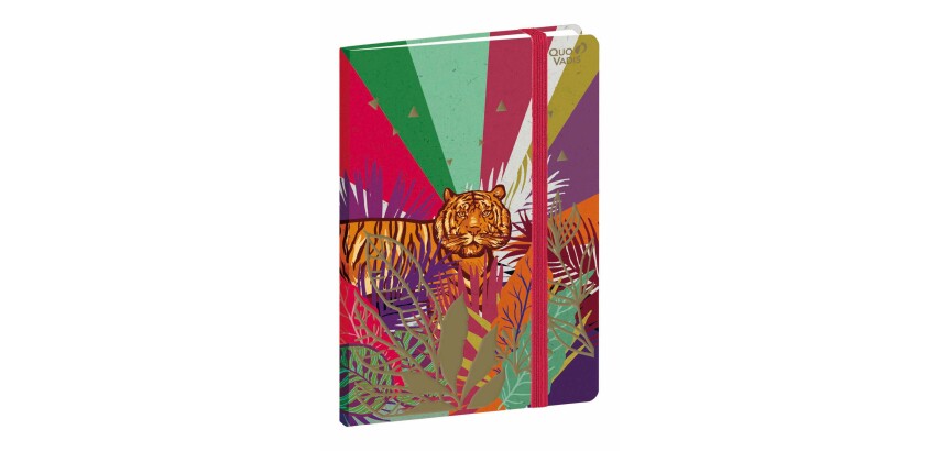 Quo Vadis - Carnet de notes - Jungle spirit - Arc en ciel - Pages Lignées - 15x21 cm