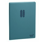 Quo Vadis - Carnet de notes - Paco - Bleu - Pages Lignées - 15x21 cm