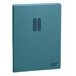 Quo Vadis - Carnet de notes - Paco - Bleu - Pages Lignées - 15x21 cm