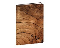 Quo Vadis - Carnet de notes - Respire - Bois - Pages Lignées - 16x24 cm recyclé