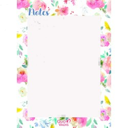 Quo Vadis - Bloc-notes - Fantaisie - 10,6x15,3 cm - par 10