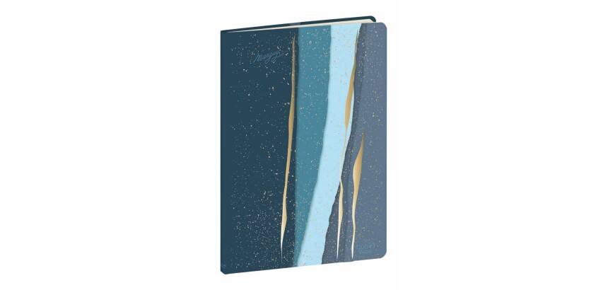 Quo Vadis - Carnet de notes - Marguy Adultes - Mineral - Pages Points (dots) et lignées - 15x21 cm