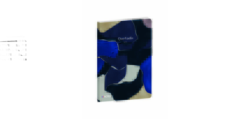 Quo Vadis - Carnet de notes - Iconique - Multicolore - Pages Lignées - 15x21 cm