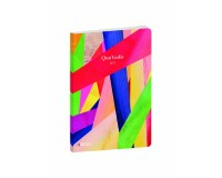 Quo Vadis - Carnet de notes - Iconique - Multicolore - Pages Lignées - 15x21 cm