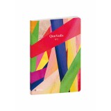 Quo Vadis - Carnet de notes - Iconique - Rayures - Pages Lignées - 15x21 cm