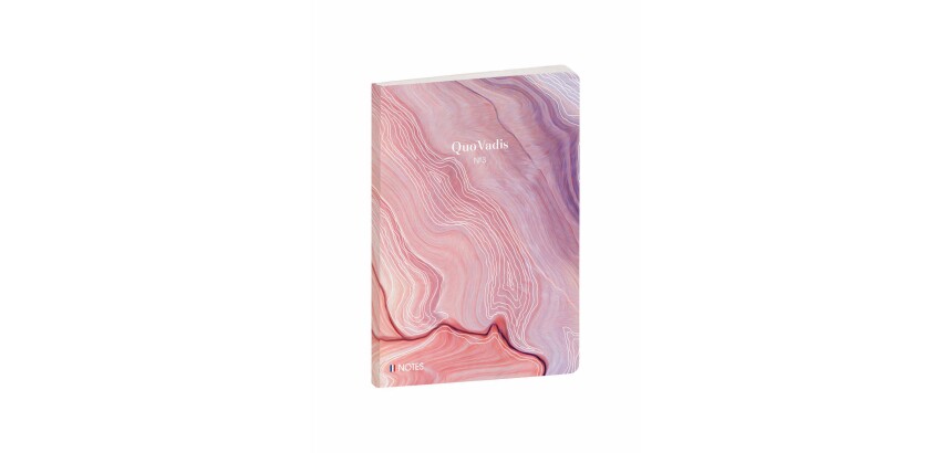 Quo Vadis - Carnet de notes - Iconique - Sillon - Pages Lignées - 15x21 cm