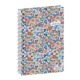 Carnet Dots ligné Quo Vadis - Spiralé - Daisy - 15x21 cm  - Liberty