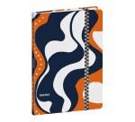 Quo Vadis - Carnet de notes - Papier Tigre - Multicolore - Pages Points (dots) - 15x21 cm - Toile (effet tissé)