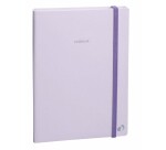 Quo Vadis - Carnet de notes - Pastel - Parme - Pages Lignées - 15x21 cm