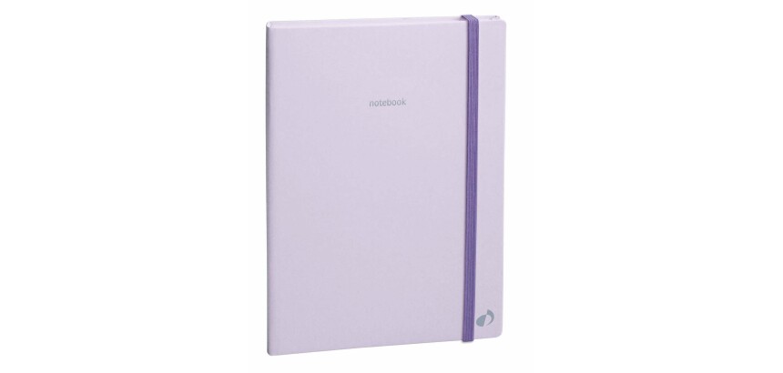 Quo Vadis - Carnet de notes - Pastel - Parme - Pages Lignées - 15x21 cm