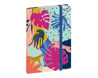 Quo Vadis - Carnet de notes - Jungle spirit - Memphis - Pages Lignées - 15x21 cm