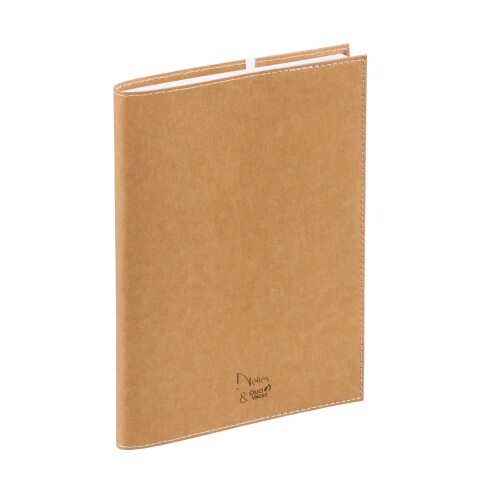 Quo Vadis - Carnet de notes - Nelies - Marron - Pages Lignées - 16x24 cm -  recyclé