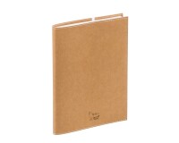 Quo Vadis - Carnet de notes - Nelies - Marron - Pages Lignées - 16x24 cm recyclé
