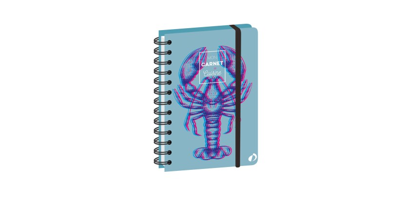 Quo Vadis - Carnet de cuisine - Spiralé - Français - Carnets thématiques - Multicolore - 15x21 cm