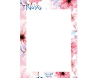 Quo Vadis - Bloc-notes - Daisy - Coquelicot - 10,6x15,3 cm