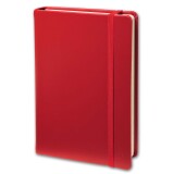Quo Vadis - Carnet de notes - Habana - Rouge - Pages Lignées - 10x15 cm Papier Clairefontaine ivoire