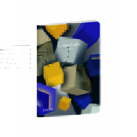 Quo Vadis - Carnet de notes - Iconique - Multicolore - Pages Lignées - 15x21 cm